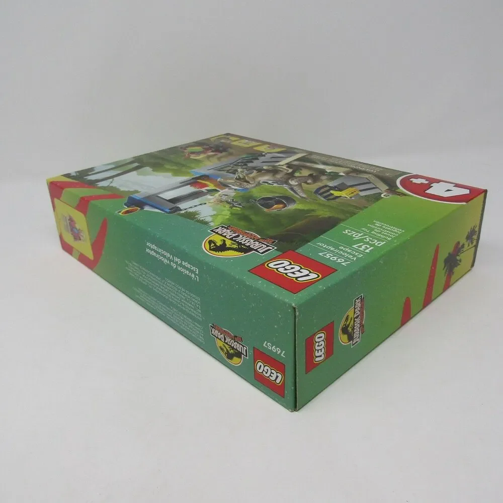 Lego Jurassic Park 30th Anniversary 76957 Velociraptor Escape NEW Sealed